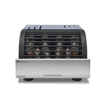 PrimaLuna EVO 100 Tube Power Amplifier in silver, with cover
