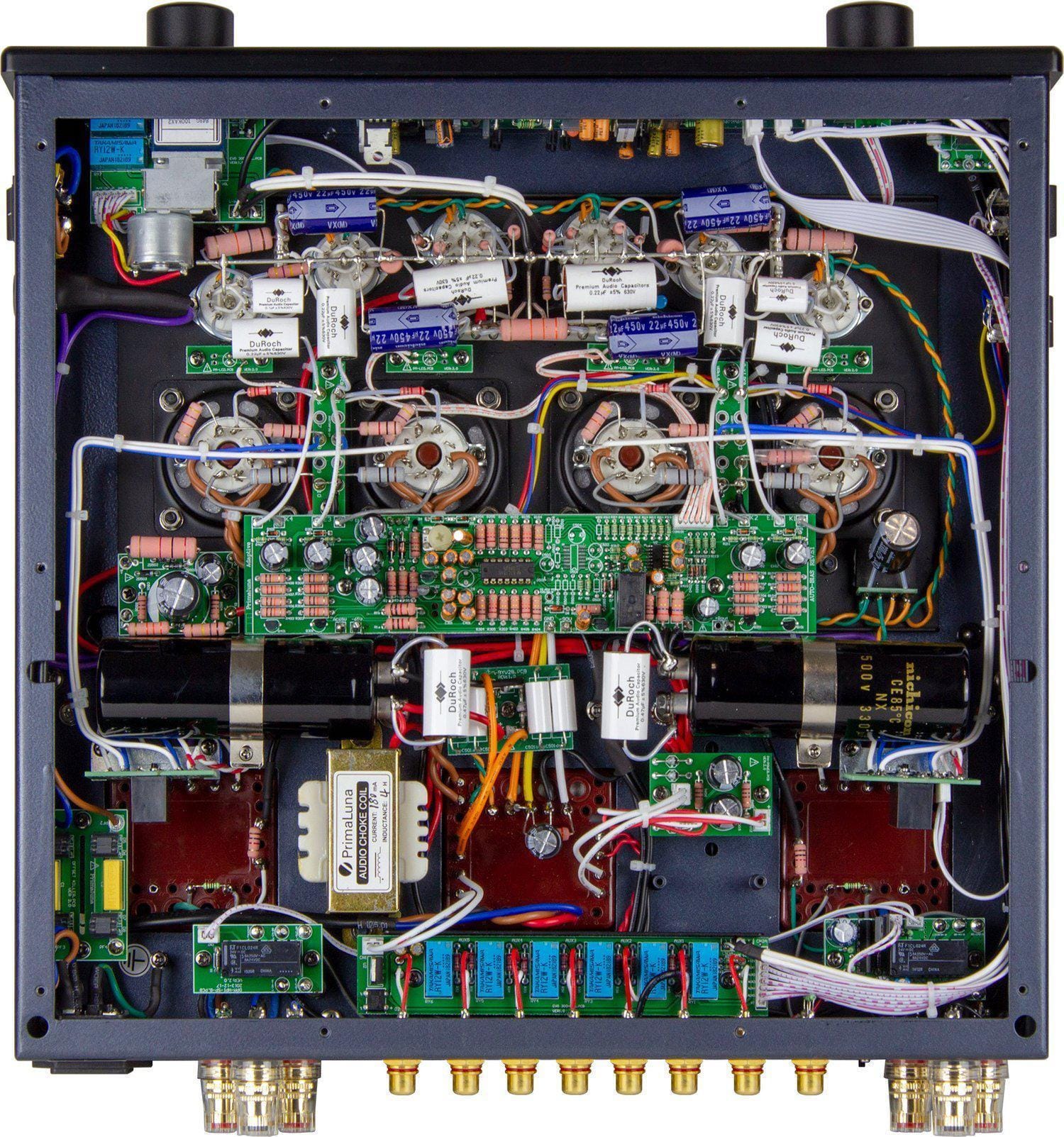 PrimaLuna EVO 300 Tube Integrated Amplifier, inside view