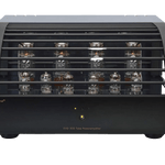 PrimaLuna EVO 300 Tube Power Amplifier in Black with cover