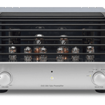 PrimaLuna EVO 300 Tube Pre Amplifier in Silver, with cover