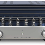 PrimaLuna EVO300 Hybrid Integrated Amplifier in Silver, with cover