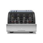 PrimaLuna EVO 100 Tube Power Amplifier in silver, with cover