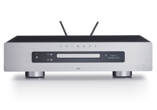 Primare CD Players Primare CD35 CD-Player in titanium with antenna up