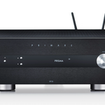 Primare SP25 Prisma Home Cinema Preamplifier in black, front of unit