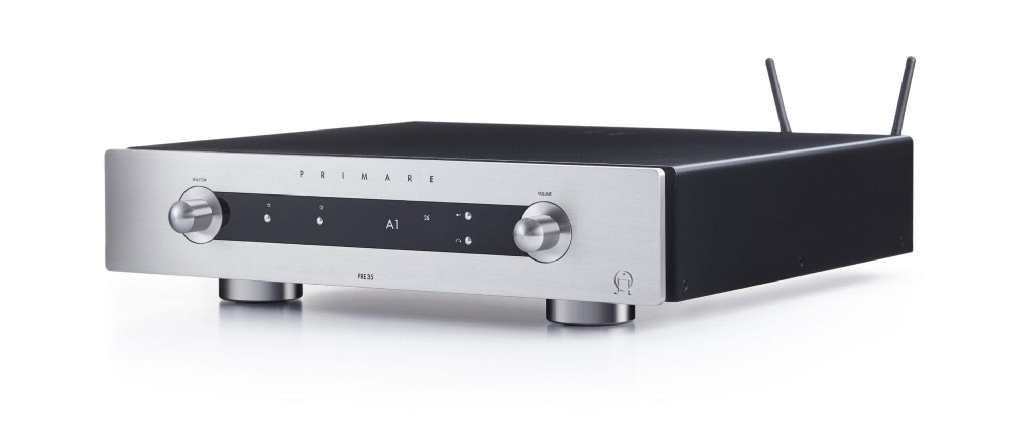 Primare Pre35 Preamplifier with antenna in titanium