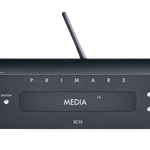 Primare SC15 Prisma MK2 Network Player and DAC in black, front of unit