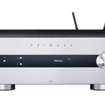 Primare SP25 Prisma Home Cinema Preamplifier in titanium, front of unit