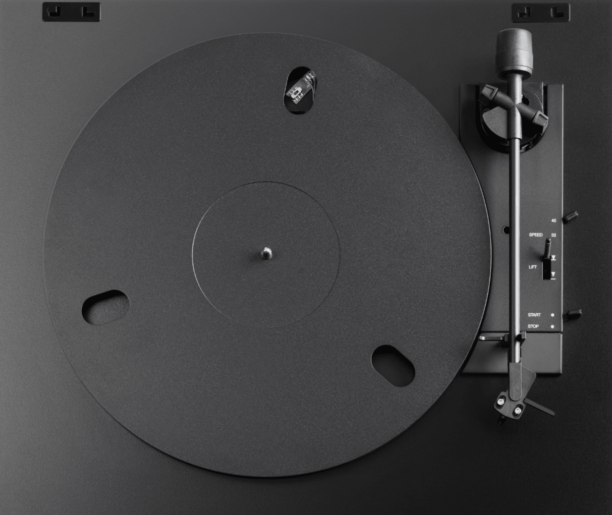 ProJect A1.2 Automat Turntable with Ortofon OM 10 Cartridge, overhead