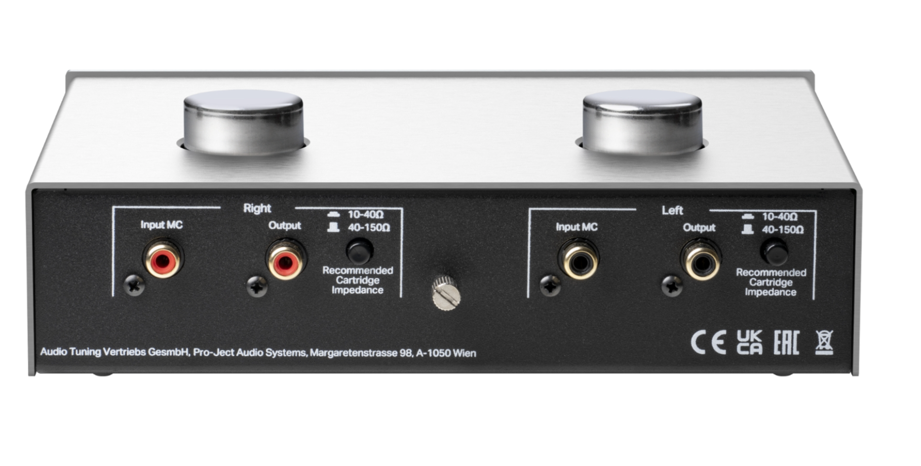 ProJect MC Step Up Box S3 Step-up Transformer image of back