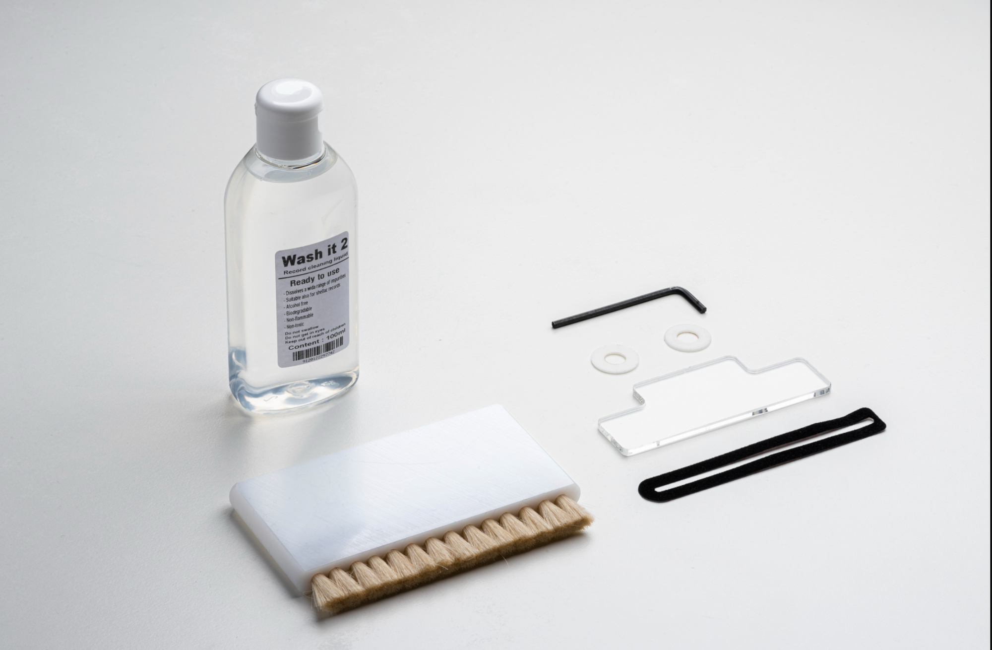 ProJect VC-E2 Premium Record Cleaning Machine for Vinyl and Shellac Records.  Cleaning kit image