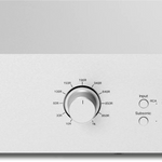 ProJect Audio  Phono Box DS3 B True Balanced Preamplifier, in silver front.