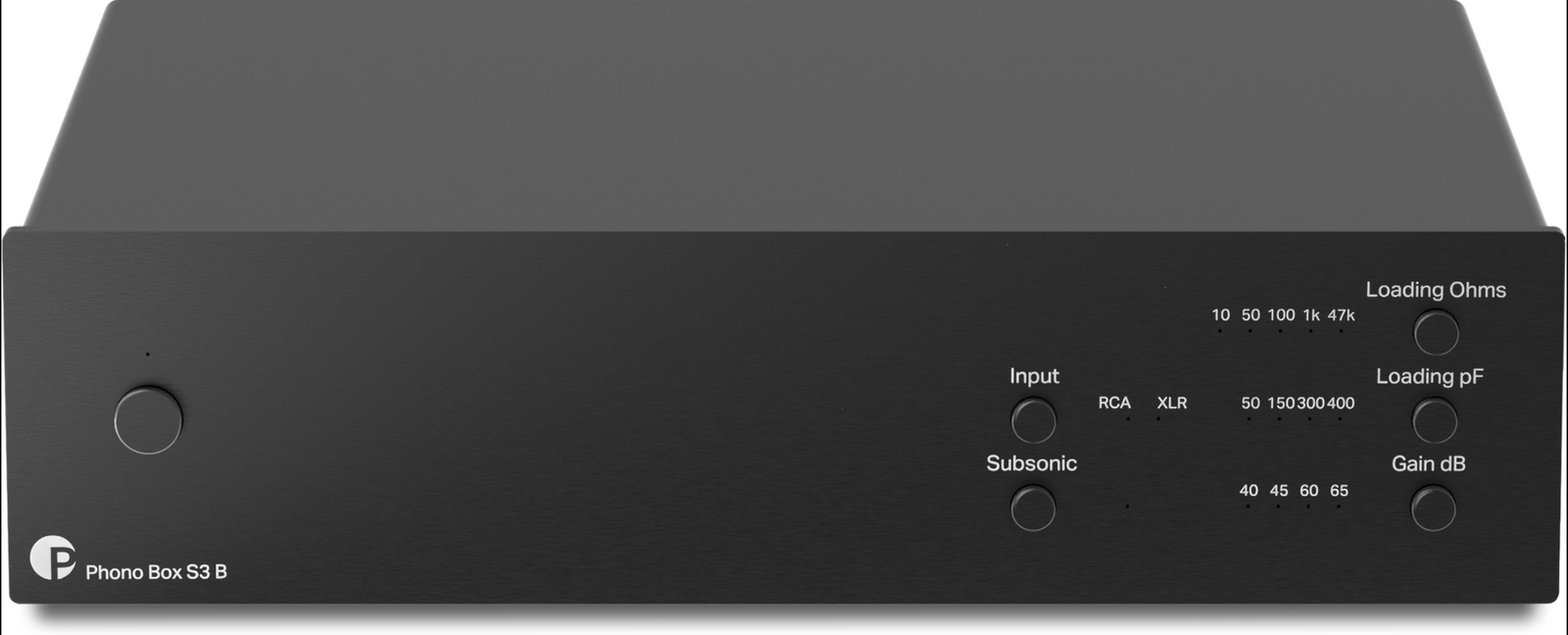 ProJect Audio Systems Phono Pre-Amplifiers ProJect Phono Box S3 B in black