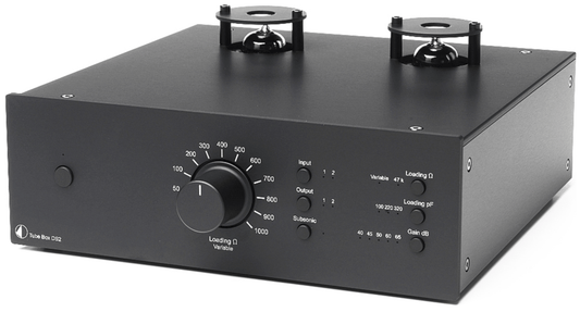 ProJect Audio Systems Phono Pre-Amplifiers ProJect Tube Box DS2 Phono Preamplifier Black