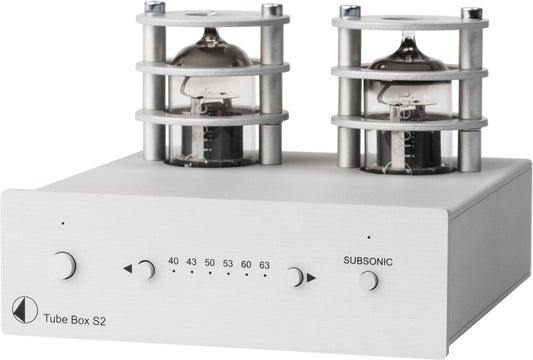 ProJect Audio Systems Phono Pre-Amplifiers ProJect Tube Box S2 Phono Pre-amplifier Silver
