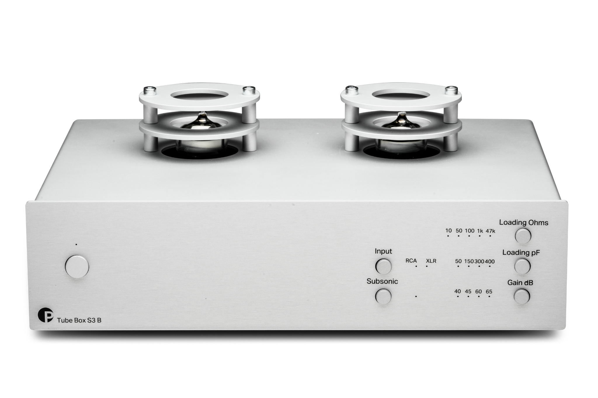 ProJect Tube Box S3 B Phono Pre-amplifier in Silver