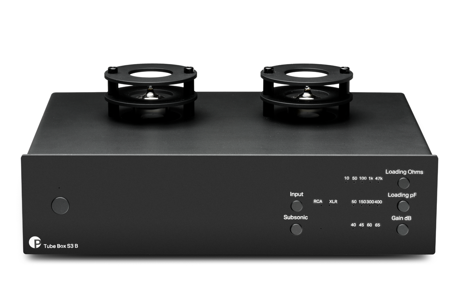 ProJect Tube Box S3 B Phono Pre-amplifier in black