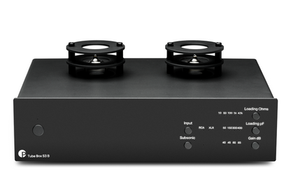 ProJect Tube Box S3 B Phono Pre-amplifier in black