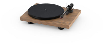 ProJect Audio Systems Turntables ProJect Debut Carbon EVO Turntable (Walnut) with Ortofon 2M Red Cartridge