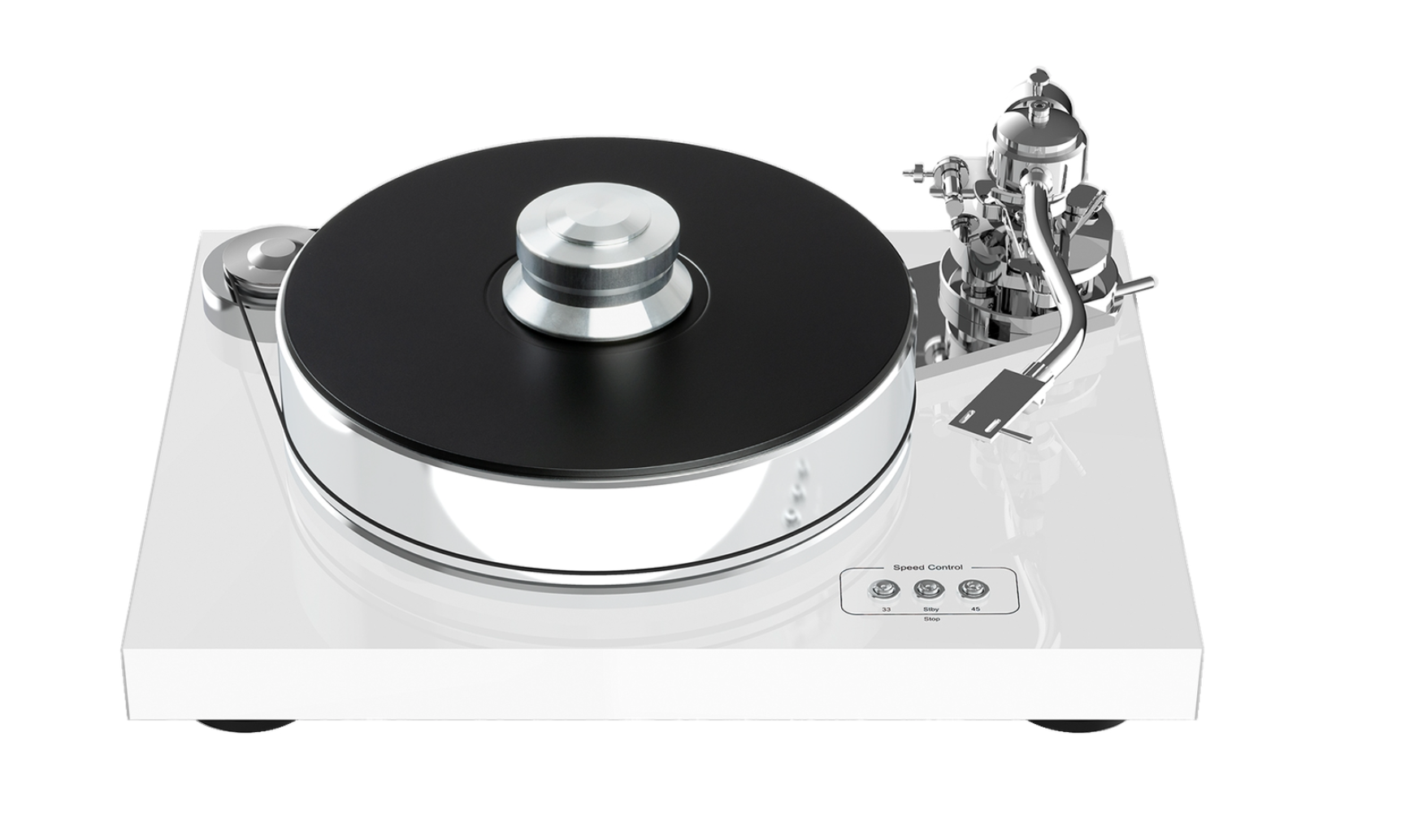 ProJect Signature 10 Turntable with Ortofon Cadenza Black Cartridge in High Gloss White