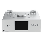 ProJect CD Box RS2 Tube CD Player in Silver, front