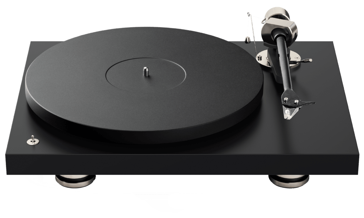 ProJect Debut PRO B Turntable with Pick It PRO Balanced Cartridge, black front