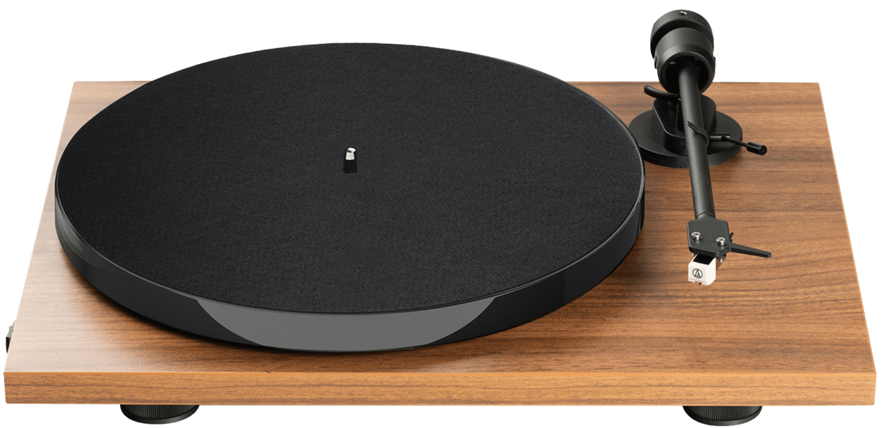 ProJect E1 Phono Turntable also available in Walnut but with Pick It MM E Cartridge