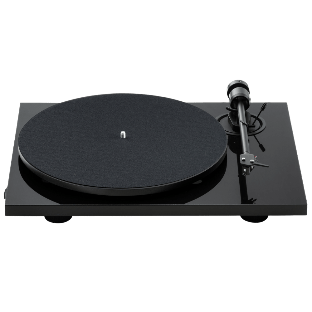 ProJect E1.2 Turntable with Pick It MM E Cartridge in high gloss black