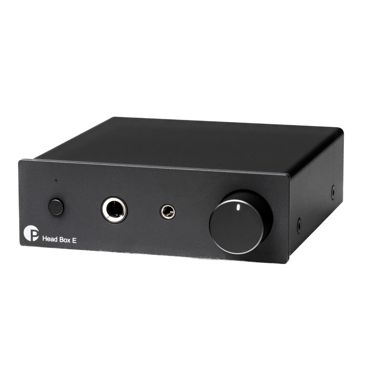 ProJect Head Box E Headphone Amplifier, front on an angle