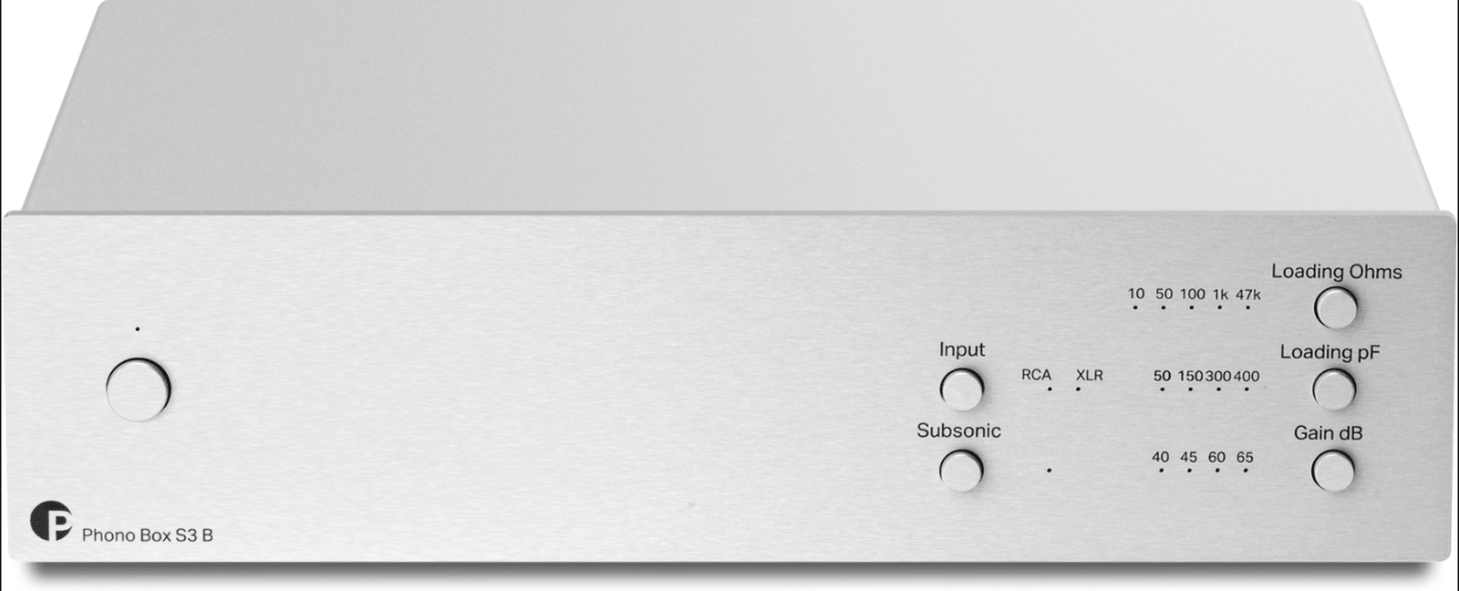 ProJect Audio Systems Phono Pre-Amplifiers ProJect Phono Box S3 B in silver