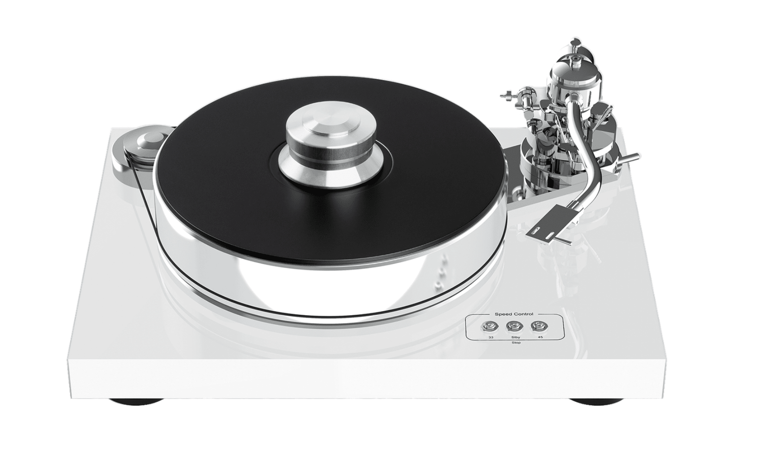ProJect Signature 10 Turntable with Ortofon Cadenza Black Cartridge in High Gloss White