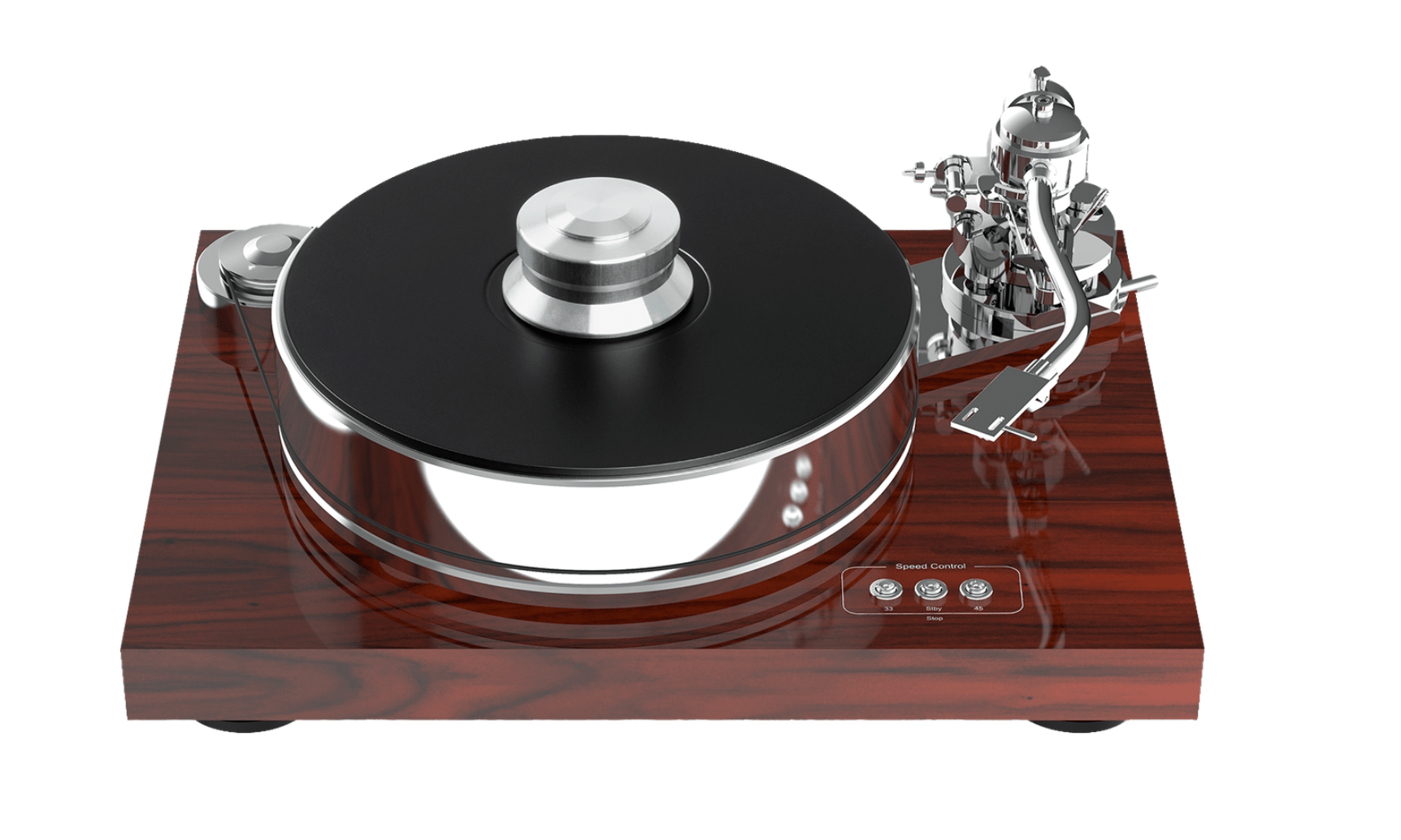 ProJect Signature 10 Turntable with Ortofon Cadenza Black Cartridge in Mahogany