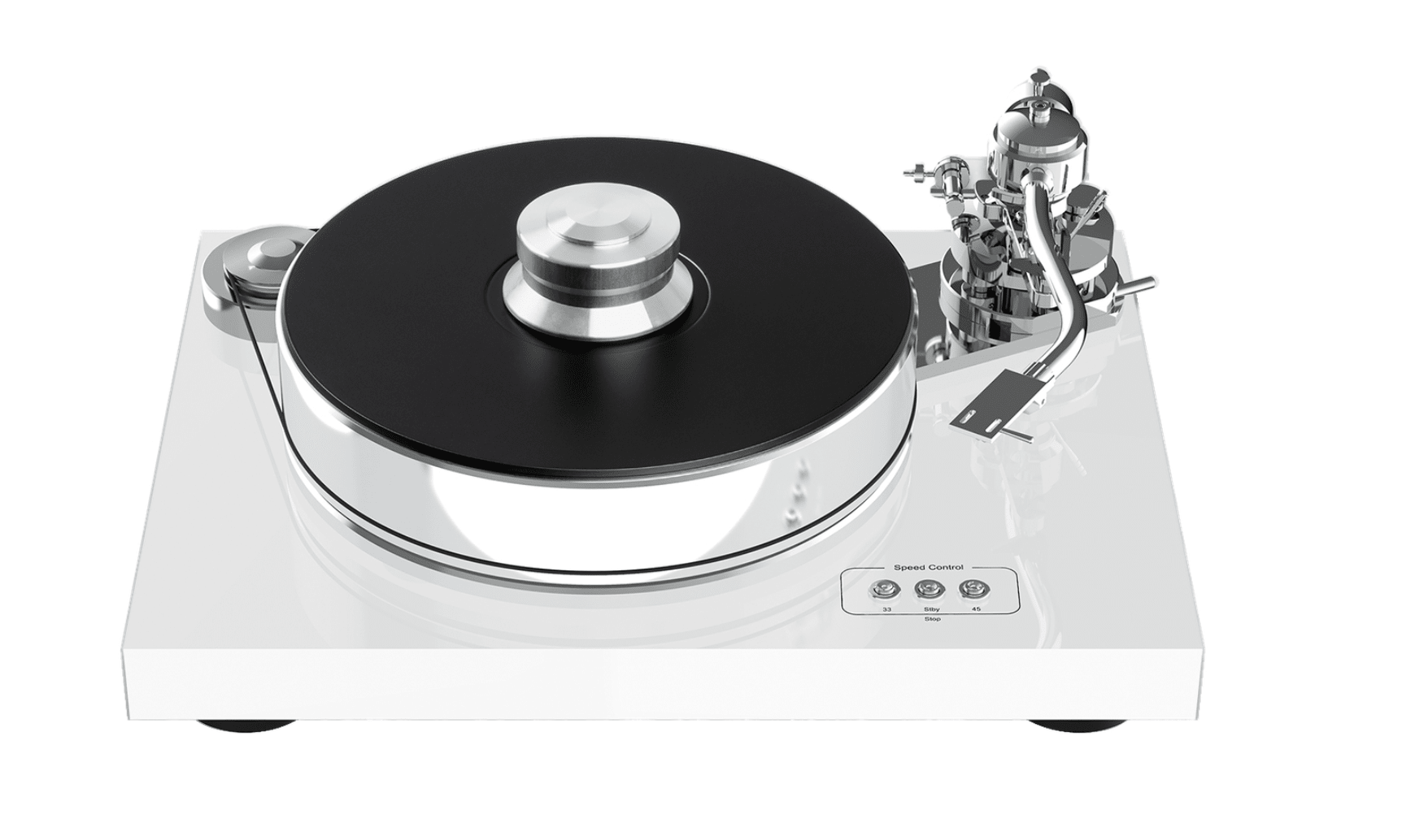 ProJect Audio  Signature 10 Turntable in High Gloss White