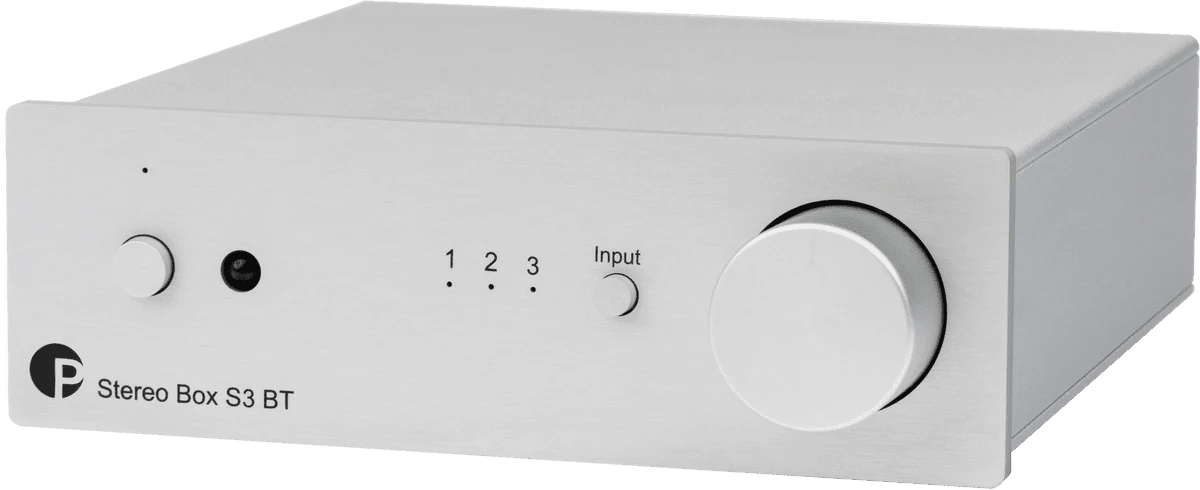 ProJect Audio Systems Stereo Box S3 BT Integrated Amplifier with Bluetooth in Silver
