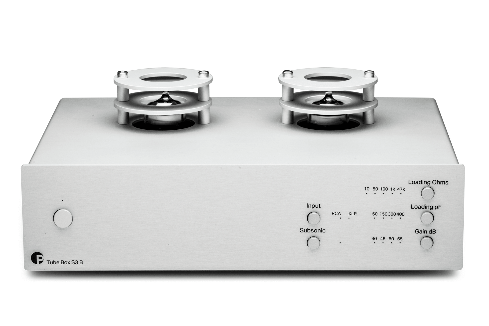 ProJect Tube Box S3 B Phono Pre-amplifier in Silver