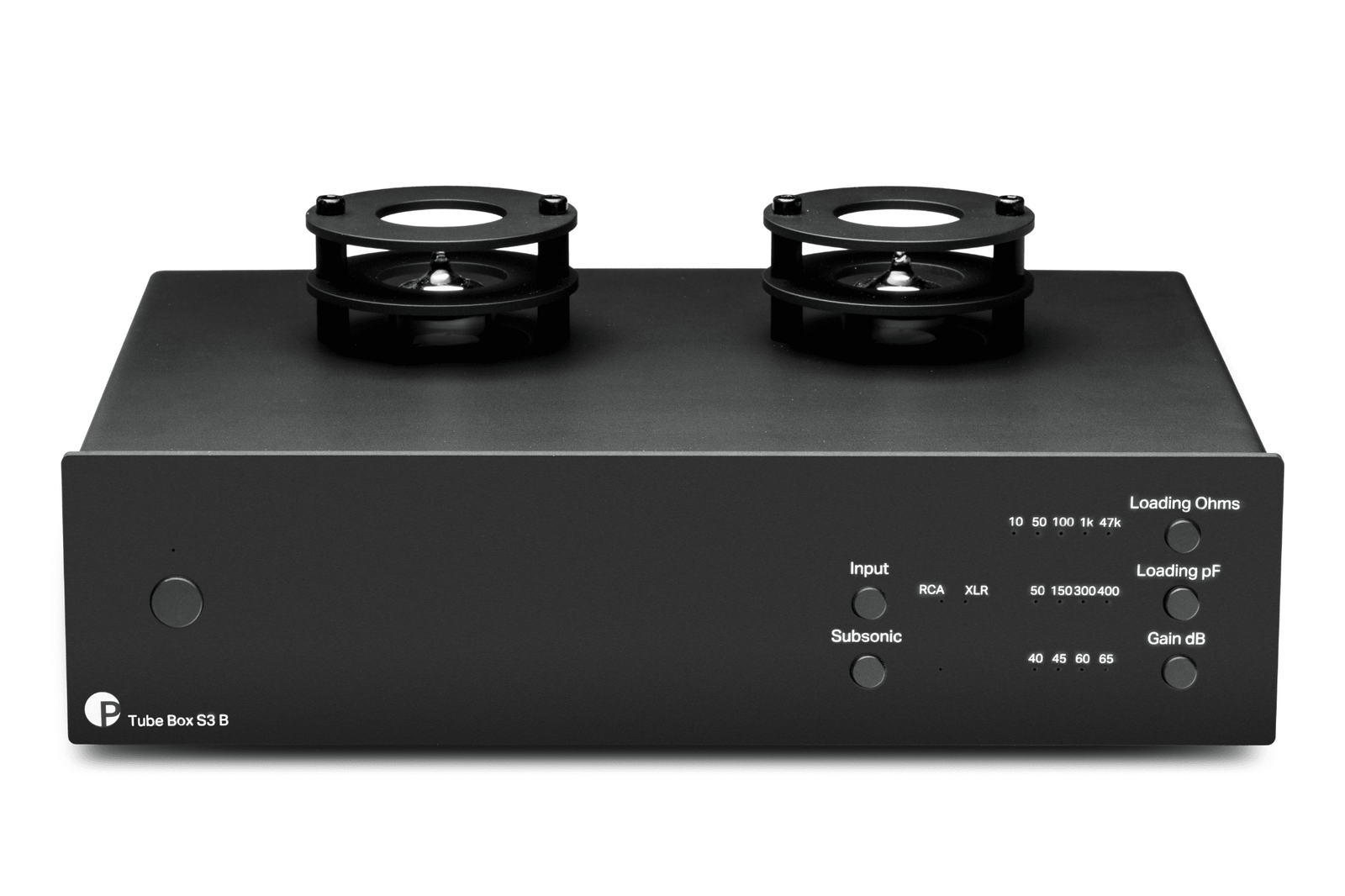 ProJect Tube Box S3 B Phono Pre-amplifier in black