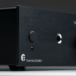 ProJect Tuner Box S3 DAB+ FM Tuner with Internet Radio in Black, closeup