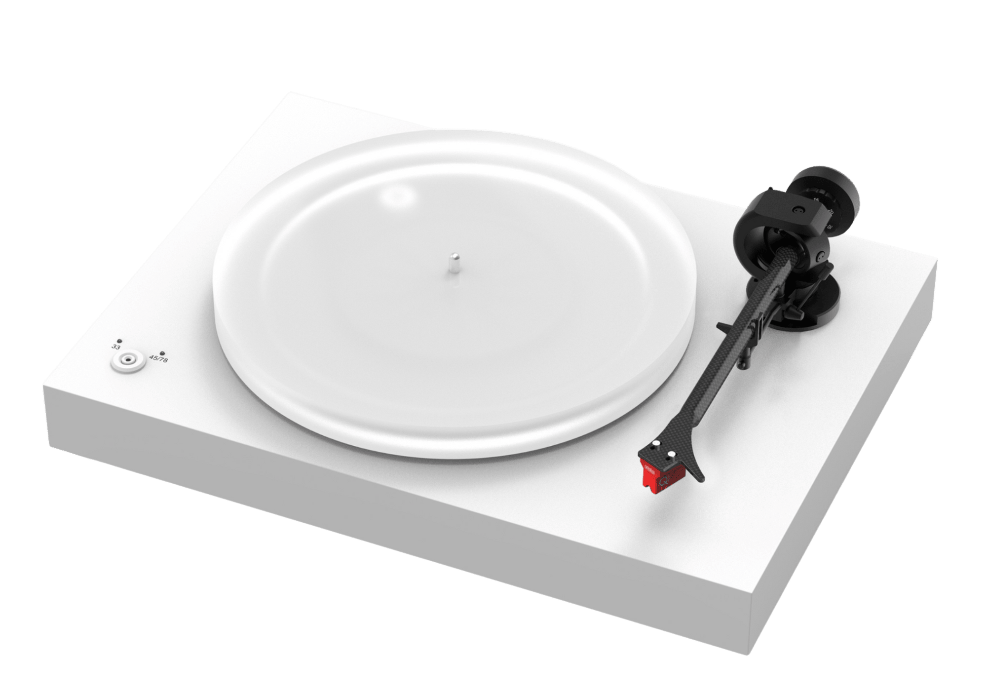 ProJect X2 B Turntable with Ortofon Quintet Red MC Cartridge in white