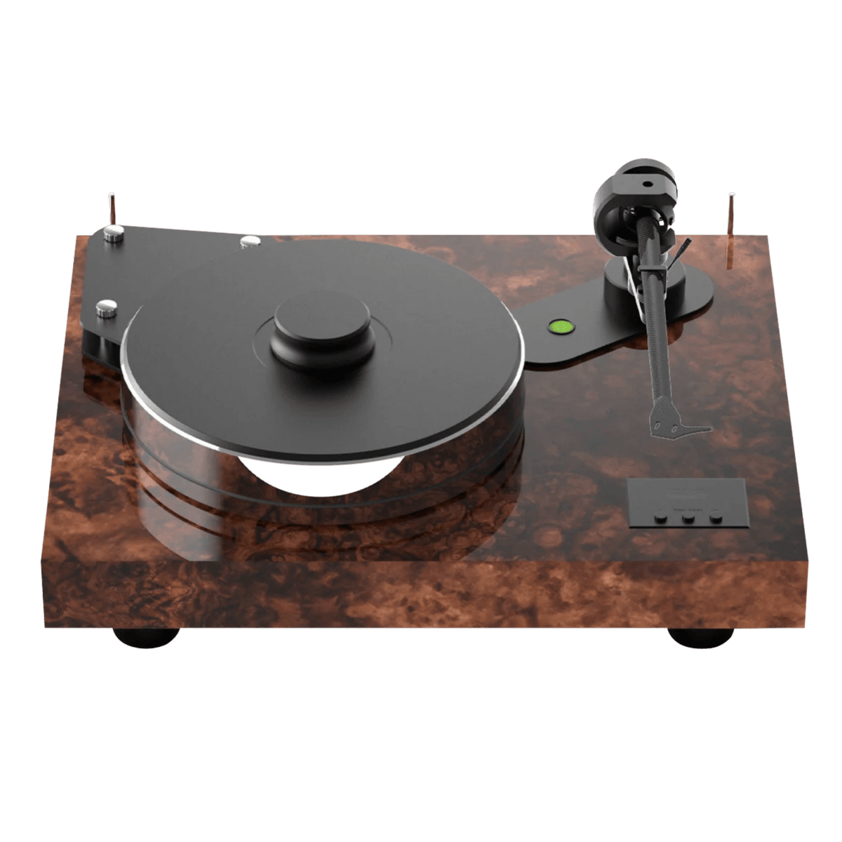 ProJect Xtension 12 Evolution Turntable in Walnut Burl Gloss