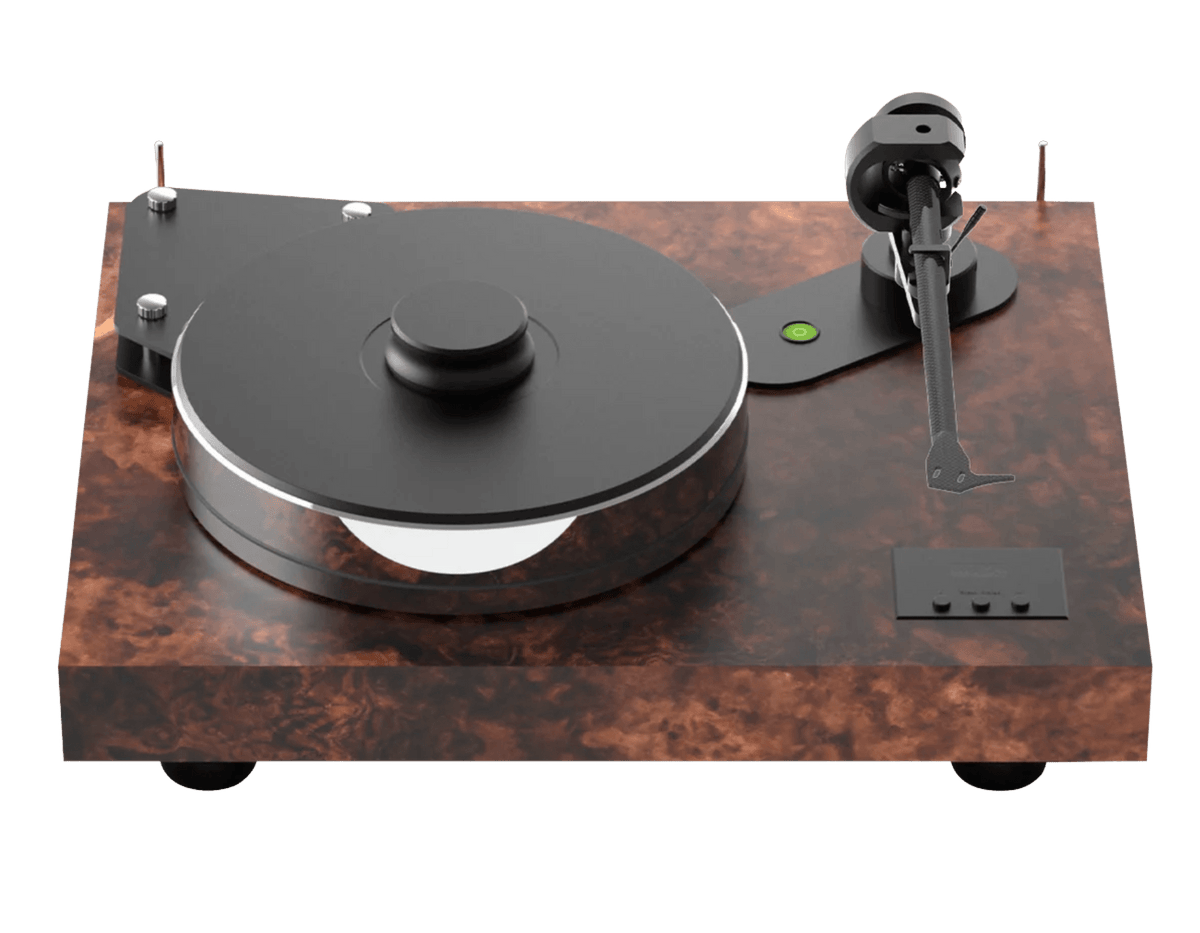 ProJect Xtension 9 Evolution Turntable in Walnut Burl Satin