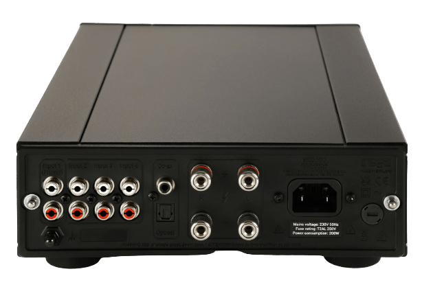 Rega Brio  Mk7 Integrated Amplifier, rear
