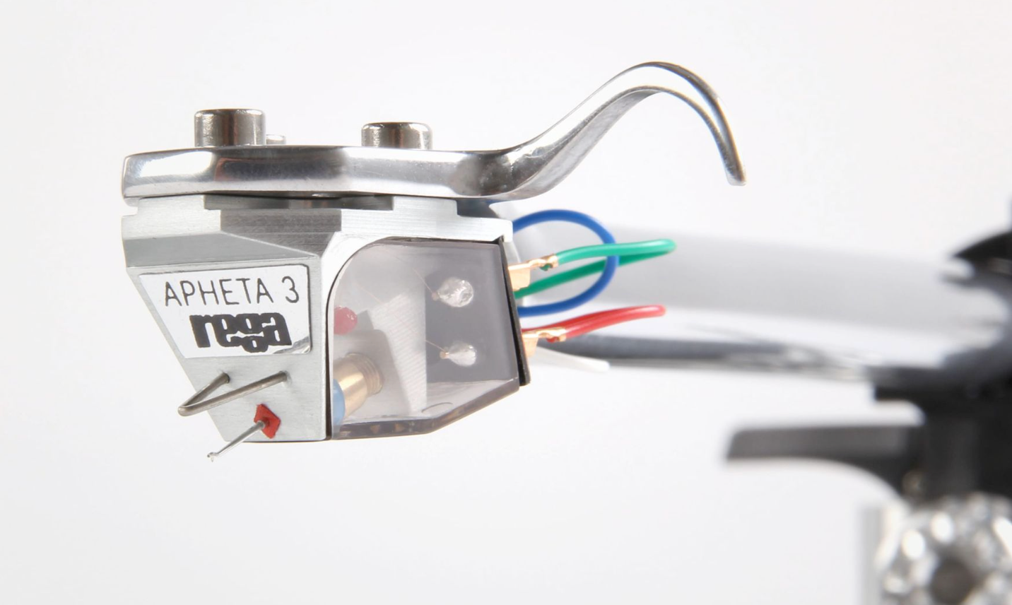 Rega Apheta 3 MC Cartridge, mounted front on