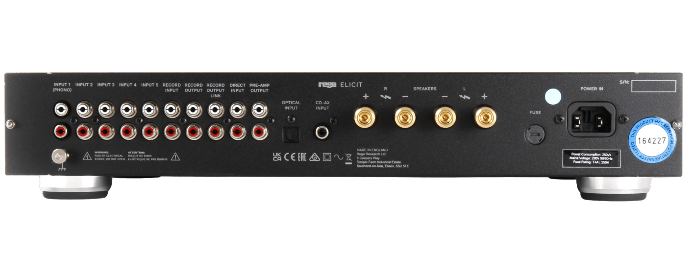 Rega Elicit MK5 Integrated Amplifier, front