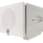 REL S/550 Subwoofer in White with grille