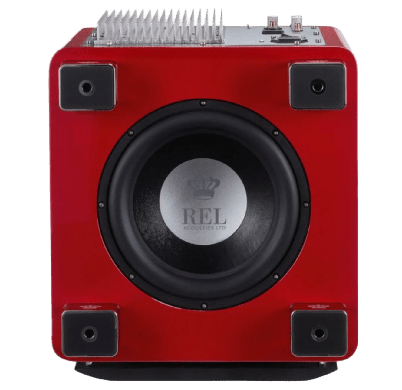 REL T/9x Subwoofer Limited Edition Italian Racing Red, bottom