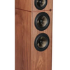 Revival Audio ATALANTE 4 Floorstanding Speakers (Pair) in Walnut, single speaker shown without grille