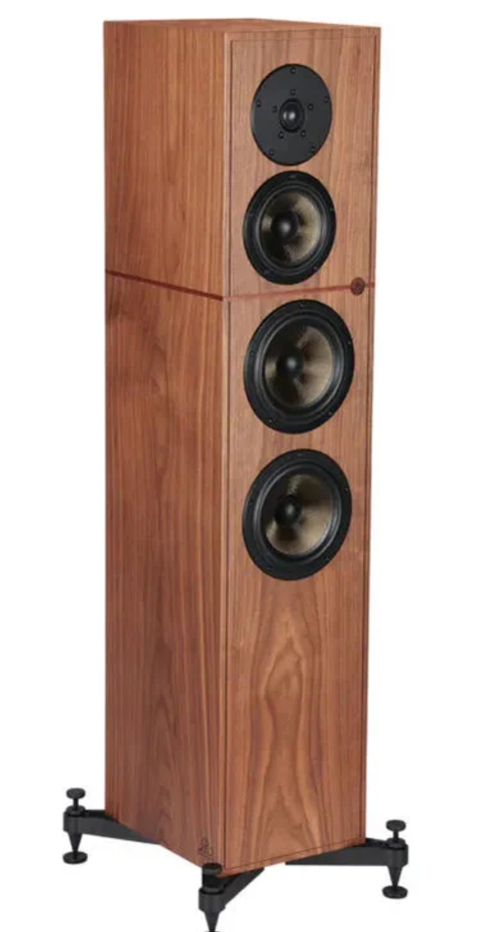 Revival Audio ATALANTE 4 Floorstanding Speakers (Pair) in Walnut, single speaker shown without grille