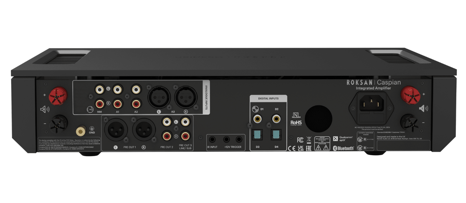 ROKSAN 美品 プリメインアンプ CASPIAN M2 INT ブラック ROKSAN - Caspian Integrated AMP/ブラック（インテグレーテッドアンプ