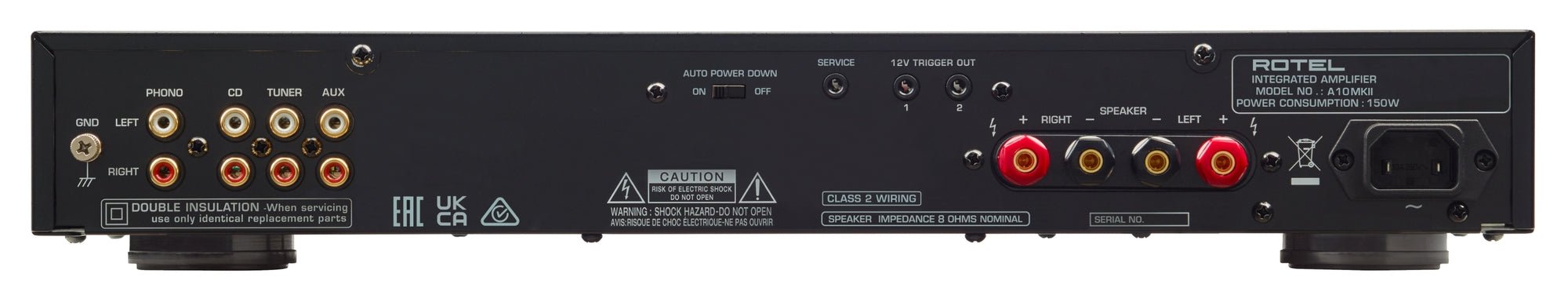 Rotel A10MKII Integrated AmplifierIntegrated AmplifiersRotelVinyl Revival