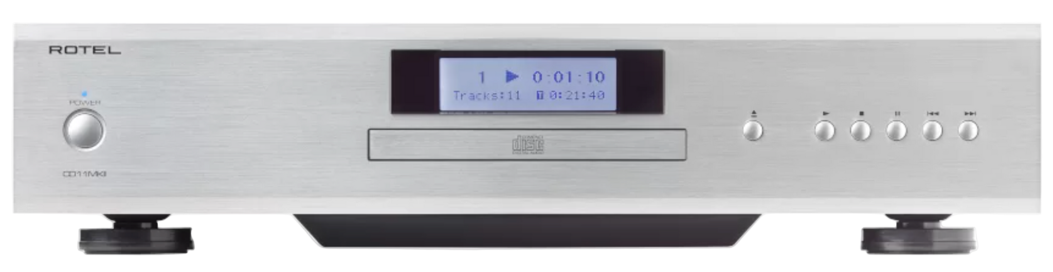 Rotel CD11 MKII.  Silver image 