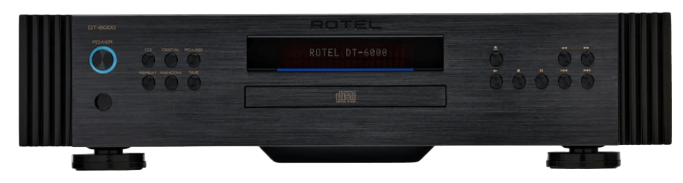 Rotel Diamond Series DT-6000 DAC Transport.  Black front Image